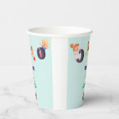 Abenteuer auf dem Seilpark Kindergeburtstag Pappbecher (Rechts)