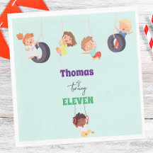 Abenteuer auf dem Seilpark Kindergeburtstag