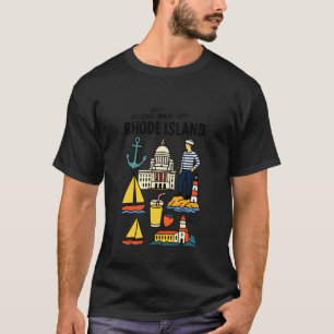 Abenteuer auf Rhode Islands Küstengewässern T-Shirt