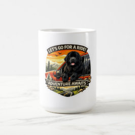 Abenteuer-Aufkleber  Kaffeetasse