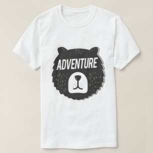 Abenteuer-Aufkleber T-Shirt