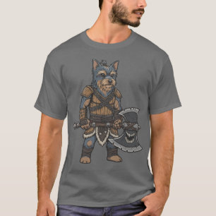 Abenteuer Australian Silky Terrier Gladiator T-Shirt
