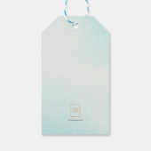 Abenteuer Awaits Hot Air Ballon Geschenkanhänger (Rückseite)