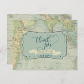 Abenteuer-Babyparty danken Ihnen Karten (Vorne/Hinten)