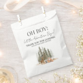 Abenteuer Beginn Baby Shower Geschenktütchen (Ausgeschnitten)