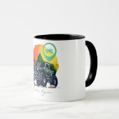 Abenteuer beginnen, im Freien Tasse (VorderseiteRechts)