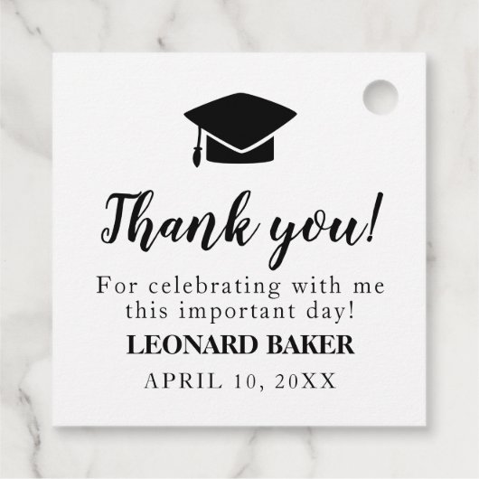 Abenteuer beginnt Abschluss Silber Geschenkanhänger (Rückseite)