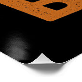 Abenteuer beginnt auf einem Bike-Poster Poster (Ecke)