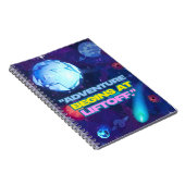 Abenteuer beginnt bei einem isolierten Schuster Notizblock (Rechte Seite)