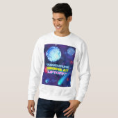 Abenteuer beginnt bei einem isolierten Schuster Sweatshirt (Vorne ganz)