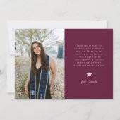 Abenteuer beginnt Cranberry Grad Multi Foto Ankündigung (Rückseite)
