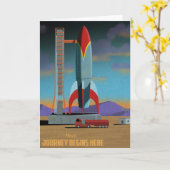 Abenteuer beginnt hier karte (Gelbe Blume)