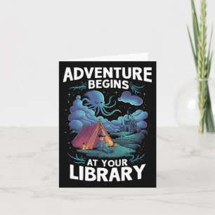 Abenteuer beginnt in Ihrem Bibliothekbuch Wandern Karte