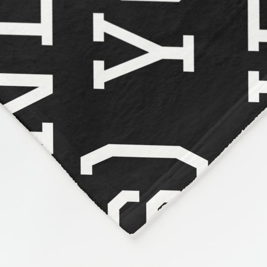 "Abenteuer beginnt" Personalisieren mit Ihrem Text Fleecedecke (Ecke)