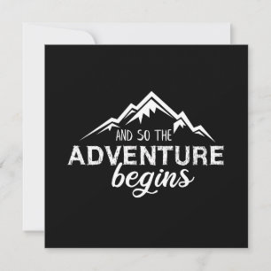 Abenteuer beginnt save the date