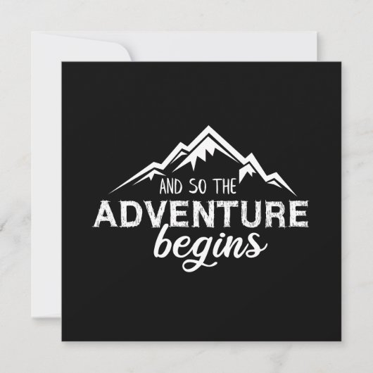 Abenteuer beginnt save the date (Vorderseite)