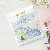 Abenteuer beginnt Skiberg Winter Hochzeit Gefallen Geschenktütchen (Versiegelt)