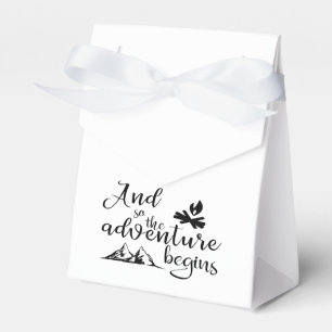 Abenteuer Begins Bevorzugung Box Geschenkschachtel