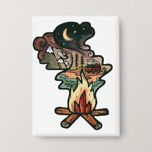 Abenteuer bei Lagerfeuer-Nacht Button