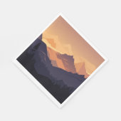 Abenteuer Berglandschaft Serviette (Ecke)