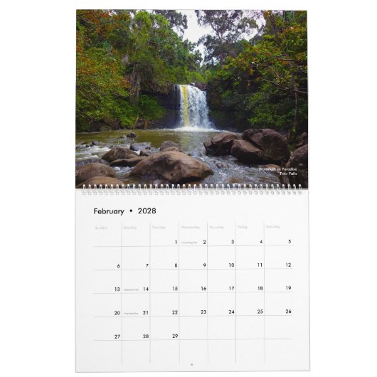 Abenteuer-Brüder: Hawaii-Kalender Kalender (Feb 2028)