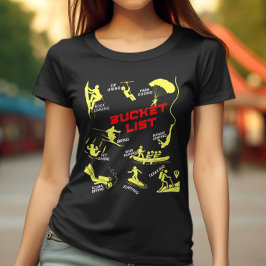 Abenteuer "BUCKET LIST TO DO" T-Shirt