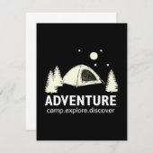 Abenteuer Camp Entdecken und entdecken (Vorne/Hinten)