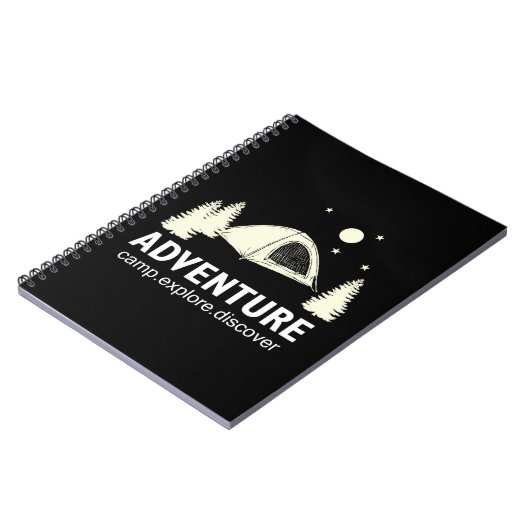 Abenteuer Camp Entdecken und entdecken Notizblock (Linke Seite)