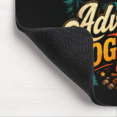 Abenteuer Camping Berg zusammen Familie Mousepad (Ecke)