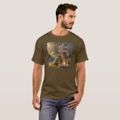 Abenteuer Camping – Bring deine eigenen Marshmallo T-Shirt (Vorne ganz)