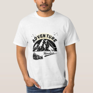 Abenteuer Camping Natur Berge T-Shirt