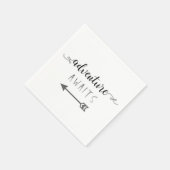 Abenteuer Cocktail Serviette (Ecke)
