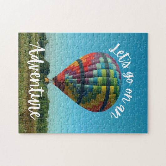 Abenteuer Colorful Hot Air Ballon Puzzle (Horizontal)