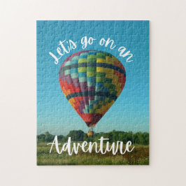 Abenteuer Colorful Hot Air Ballon Puzzle