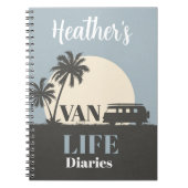 ABENTEUER! 🛻 Custom Van Life Notebook Notizblock (Vorderseite)