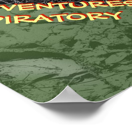 ABENTEUER DER ATEMBEREITSCHAFT DURCH DAS SCHALTFLÄ POSTER (Ecke)