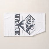 Abenteuer der modernen geometrischen Natur Handtuch (Handtuch)