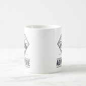 Abenteuer der modernen geometrischen Natur Kaffeetasse (Mittel)