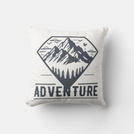 Abenteuer der modernen geometrischen Natur Kissen