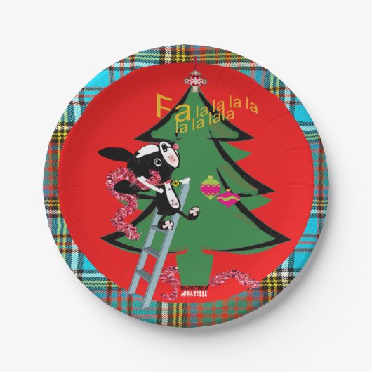 Abenteuer der Platte der Mirabelle holidayz18 Pappteller (Vorderseite)