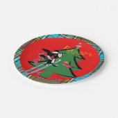 Abenteuer der Platte der Mirabelle holidayz18 Pappteller (Schrägansicht)