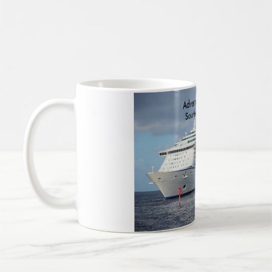 Abenteuer der Seesüdlichen Kreuzfahrt Kaffeetasse (Links)