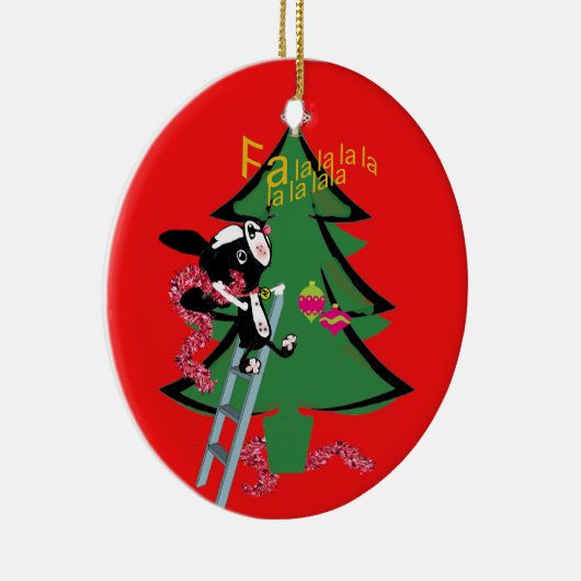 Abenteuer der Verzierung der Mirabelle holidayz18 Keramik Ornament (Rechts)