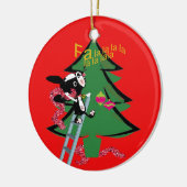 Abenteuer der Verzierung der Mirabelle holidayz18 Keramik Ornament (Links)