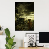 Abenteuer des kleinen Roboters Poster (Heimbüro)