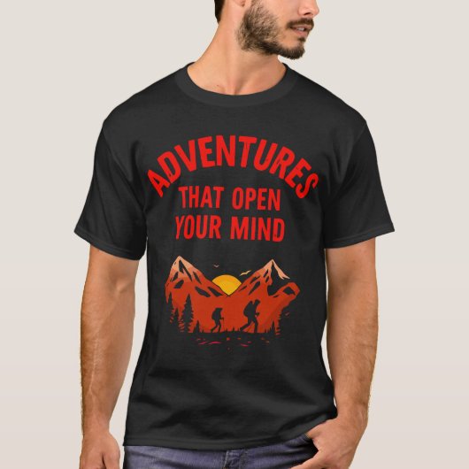 Abenteuer, die das Design Ihres Mind-T - Shirt öff (Vorderseite)