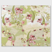 Abenteuer Ditsy Ladybirds Geschenkpapier (Flach)