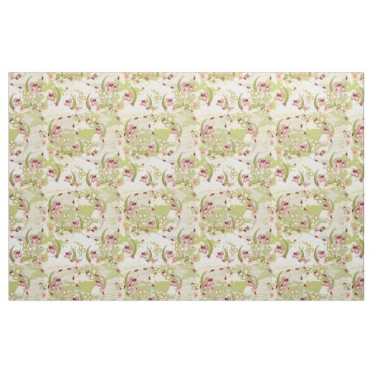 Abenteuer Ditsy Ladybirds Stoff (Fat Quarter (45,7 x 55,9 cm))