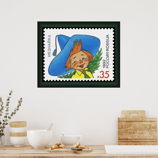 Abenteuer Dunno ~ Russische Märchen ~ N.Nosov Poster (Küche)