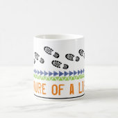 ABENTEUER EINER LEBENSZEIT Wanderschuhe Fußwege Verwandlungstasse (Mittel)